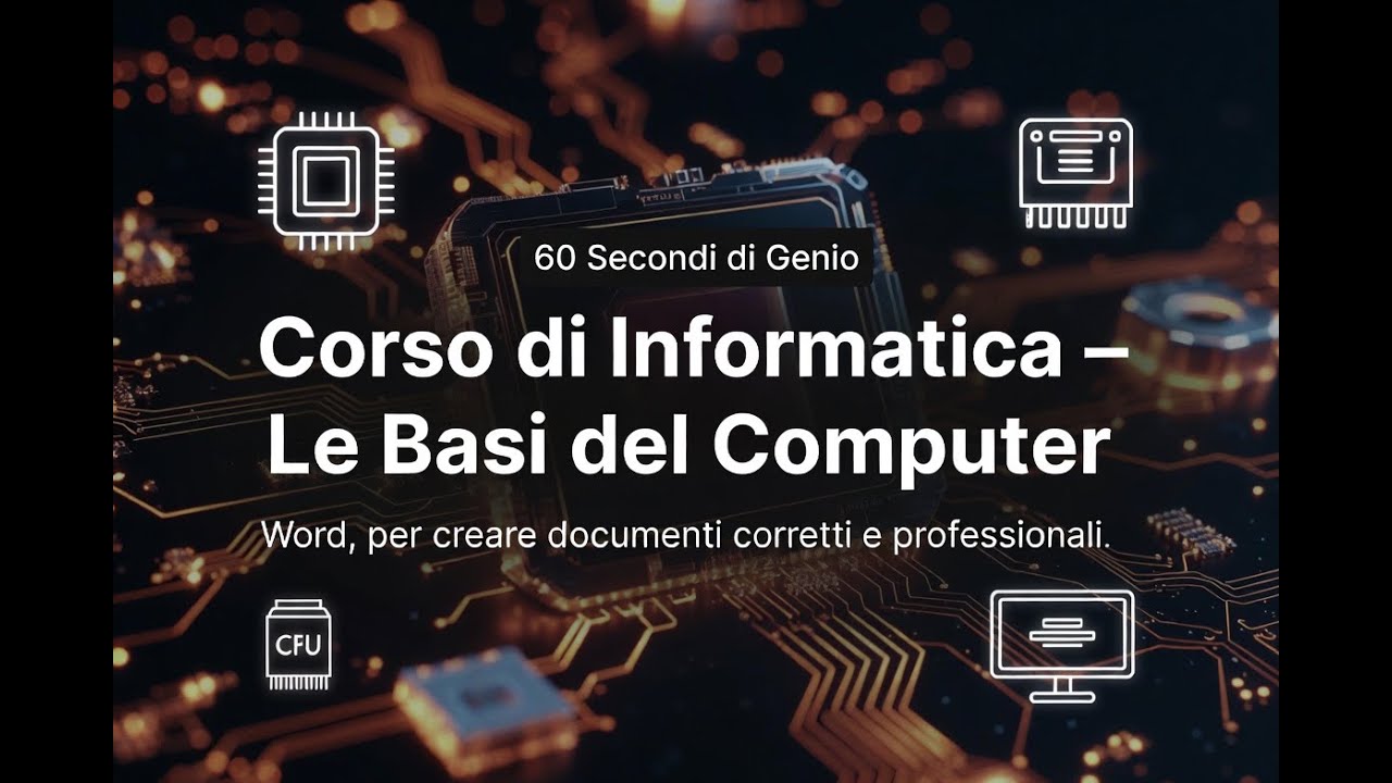 Corso Informatica #6 — Scrivere con Word come un Pro!