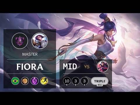 Fiora Mid vs Irelia - BR Master Patch 9.18