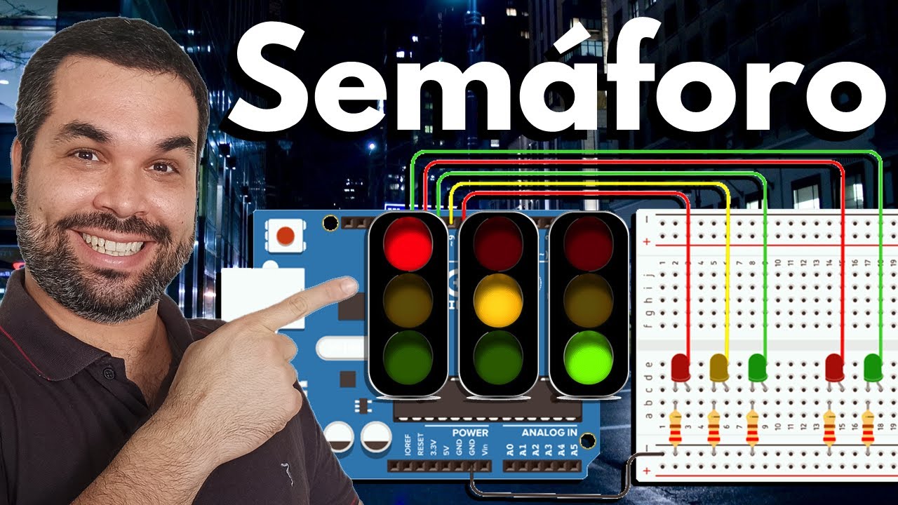 Projeto 02: Como construir um semáforo para carros e pedestres com o Arduino