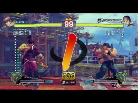 papatiwawa (Guy) Vs. luffychen (Ryu)