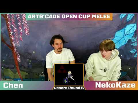 Arts'Cade Open Cup Metz 2023 - Chen (C. Falcon) vs. NekoKaze (Sheik) - Melee Losers Round 5