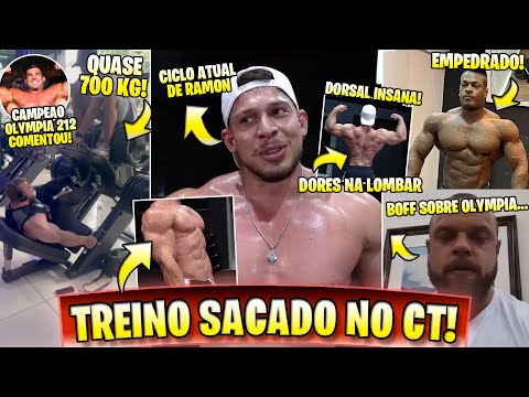 RAMON DINO SACADO NO CT! DOR NA LOMBAR, CICLO ATUAL! GOODVITO IMPRESSIONA, VINIMATHEUS 7 WEEKS OUT