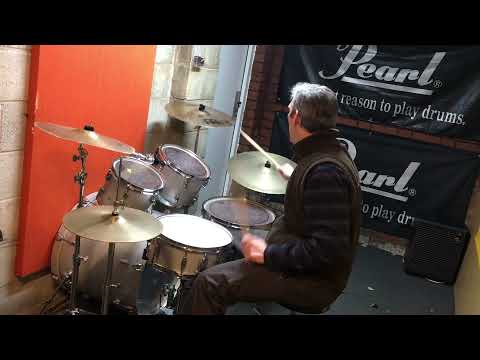 Half time shuffle groove and fill pattern - lesson reminder for paul