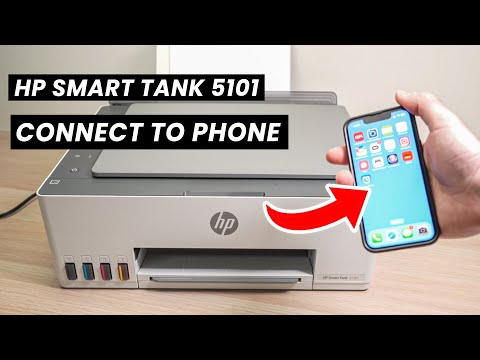 HP Smart Tank 5101 Printer: How to Connect to Phone (iPhone & Android)