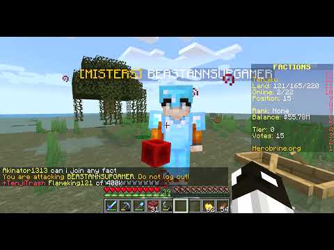 Just Doing Factions EP 148 /Meeting A Subscriber\ (Herobrine.org)