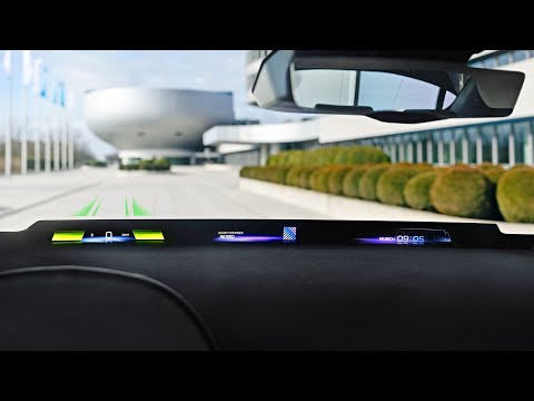 BMW Panoramic Vision 2025 | Head-Up Display Across The Entire Width Of The Windscreen