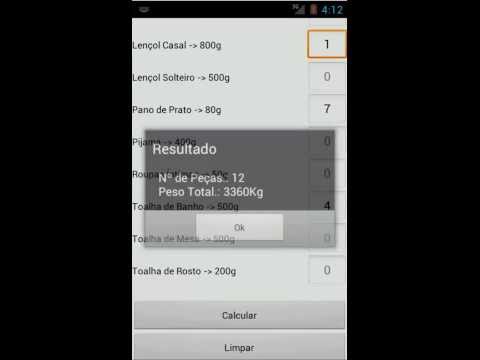 Calculadora de Roupas Video