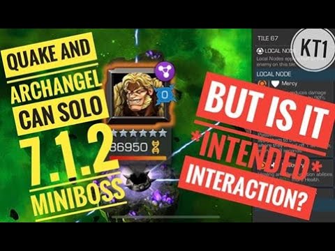 Act 7.1.2 Sabretooth Miniboss Can Be Soloed By Quake And Archangel! Hopefully It Remains That Way!