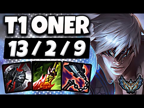 T1 Oner Lee Sin vs Khazix [ Jungle ] Korea Challenger Patch 13.8 ✅