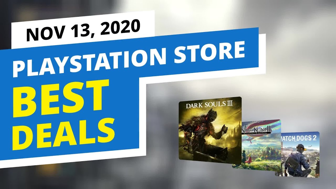 Best Deals in the official PlayStation Store, Nov 13, 2020