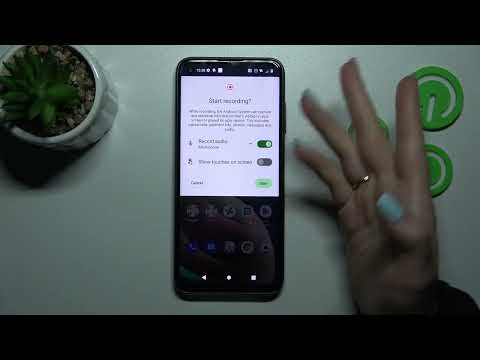 How to Change the Screen Recorder Sound Source on the HTC Desire 22 Pro - Modify Sound Preferences