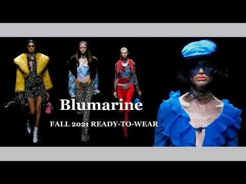 Blumarine FALL 2021 READY-TO-WEAR. Коллекция Осень-Зима 2021-2022. Мода для женщин