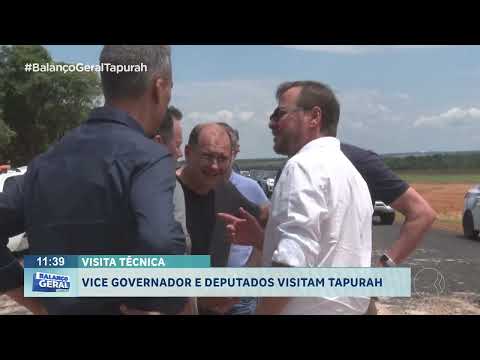 Vice-governador e deputados visitam Tapurah.