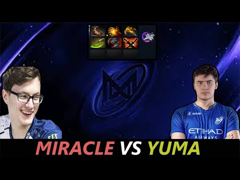 MIRACLE VS YUMA [Old Nigma Carry VS New Nigma Carry] 7.33e Gameplay
