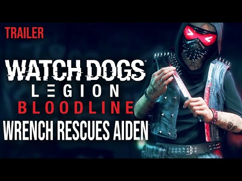 WRENCH SAVES AIDEN PEARCE! Exclusive Cutscene! (WDL Bloodline)