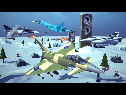 Air vs Ground Combat #19 | Besiege