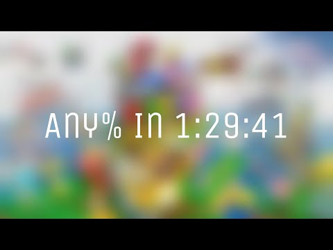 [FIRST SUB 1:30] Super Mario 3D World (Switch) Any% Speedrun In 1:29:41 (Former World Record)