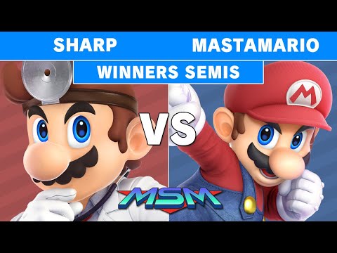 MSM Online 28 - NEST | Sharp (Dr. Mario) Vs. NVR | MastaMario (Mario) Winners Semis - Smash Ultimate