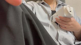 【ASMR】酔っぱらいの心音、お腹の音　Heartbeat and Stomach Sounds of a drunk