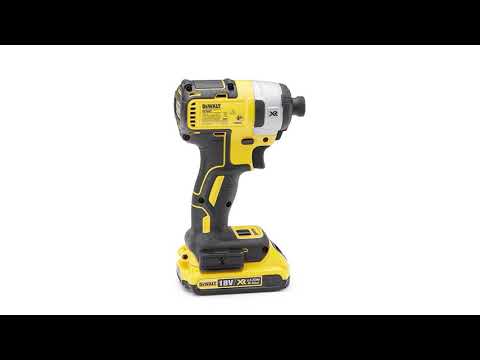 Smūginis suktuvas DeWalt DCF887N; 18 V (Be akumuliatoriaus ir pakrovėjo) video