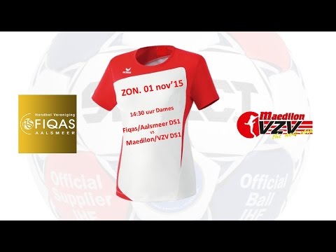 Fiqas Aalsmeer DS1 - Maedilon/VZV DS1, 1 nov 2015, 1e Divisie