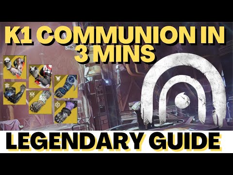 K1 Communion Lost SECTOR Farming Guide!! 3 Min clears!