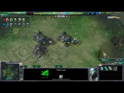2010 GSL Season 3 Ro32 Match 8 Set 1   HongUn vs JSL