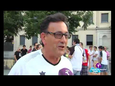 Celebración del ascenso del conquense