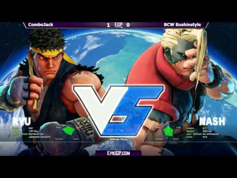 SFV – ComboJack (Ryu) vs BCW Bushinstyle (Nash) – TT10