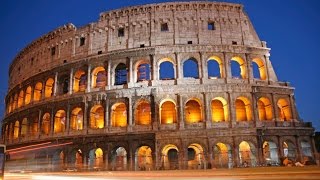 Traveling...Rome Italy, Colosseum, Roman Forum 4K Video
