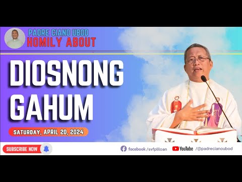 Fr. Ciano Homily about DIOSNONG GAHUM - 04/20/2024