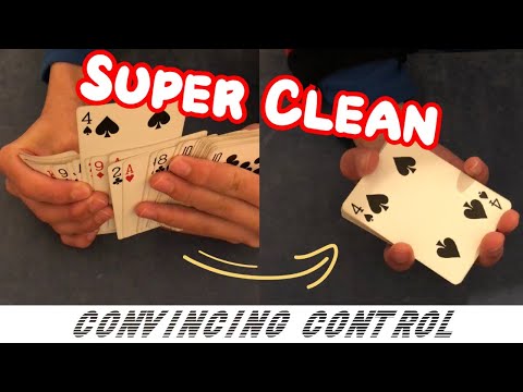 Ed Marlo's Convincing Control | Control a Card to the Bottom | Card Control