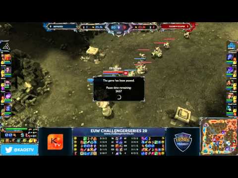 Cloud9 Eclipse vs Departed map 2 - Grand-final - EUW ChallengerSeries #20