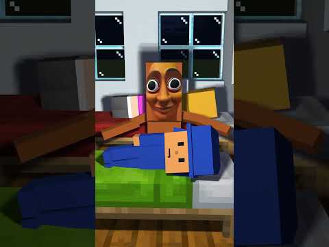 POCOYO YA DUERME #shorts #minecraft  #smilingcritters #sprunki #poppyplaytime4