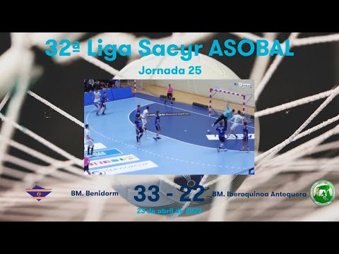 32ª Liga Sacyr ASOBAL J25: BM. Benidorm - BM. Iberoquinoa Antequera 33-22