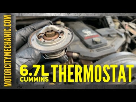 Dodge Ram 6.7L Cummins Thermostat Replacement