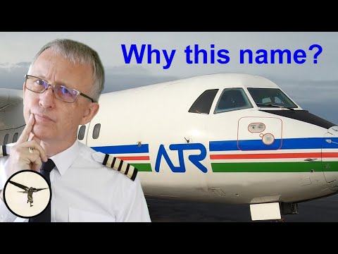 Why was ATR's first aircraft named 42-300?