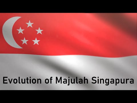 Evolution of "Majulah Singapura (Onward Singapore)" - Singaporean national anthem