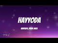 Hayyoda Lyrics Jawan Tamil Lyrics Anirudh Priya Mali