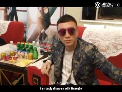 [ENGSUB] 170718 Huang Bo and Sun Hong Lei promoted for Yixing - Go Fighting press con backstage
