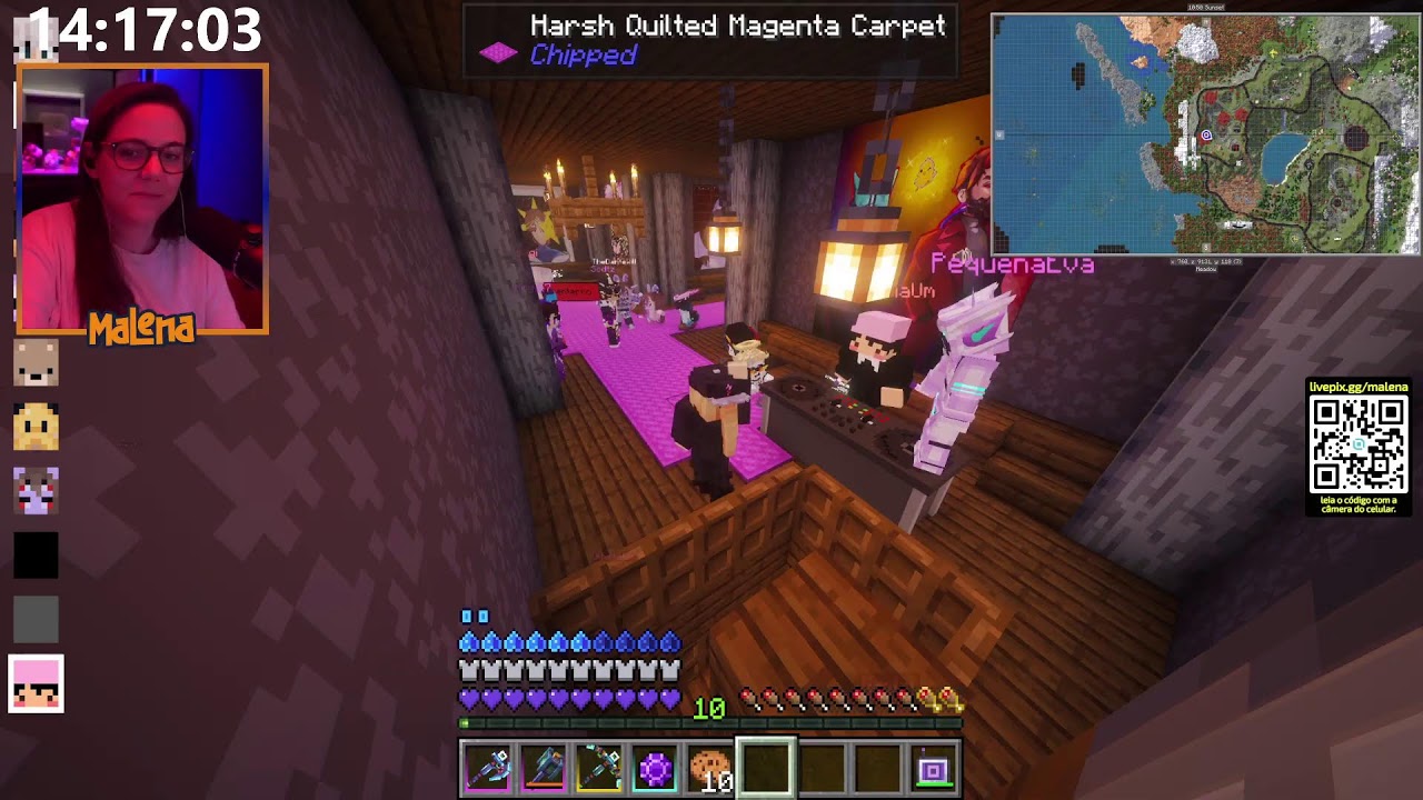 🔴 hoje tem... baailão!! | ARKANIS - 3 TEMP EP 77 | SUBATHON - DIA 256