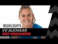 DUBBELSLAG SMITS bezorgt PSV Vrouwen de overwinning ? | Highlights VV Alkmaar - PSV Vrouwen