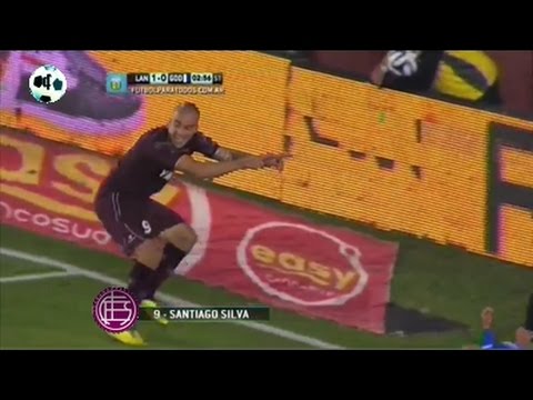 Gol Santiago Silva - Lanús 2 Vs Godoy Cruz 0 - Primera División 2014
