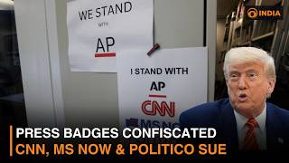 White House Press Lockout: CNN, MS NOW & Politico File Federal Lawsuit