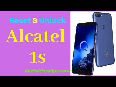 How to Reset & Unlock Alcatel 1s