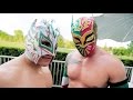 WWE Kalisto and Sin Cara(Lucha Dragons) "Hello" HD