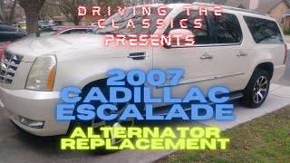 2007 Cadillac Escalade Alternator Replacement