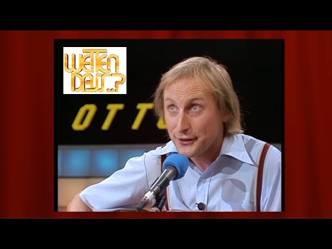 Absolut Kult! - Erster Auftritt von Otto Waalkes in "Wetten, dass...?" 1982