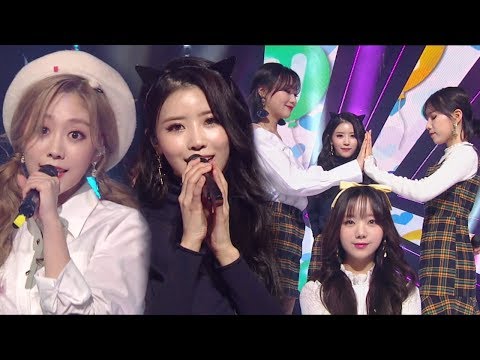 《ADORABLE》 Lovelyz(러블리즈) - Triangle(삼각형) @인기가요 Inkigayo 20180107