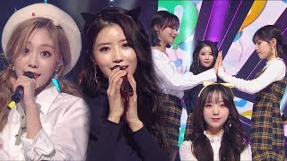 《ADORABLE》 Lovelyz(러블리즈) - Triangle(삼각형) @인기가요 Inkigayo 20180107